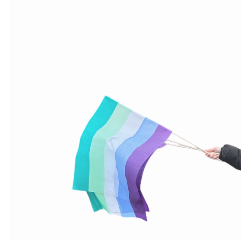 Gay man flag on a stick - medium size - 2