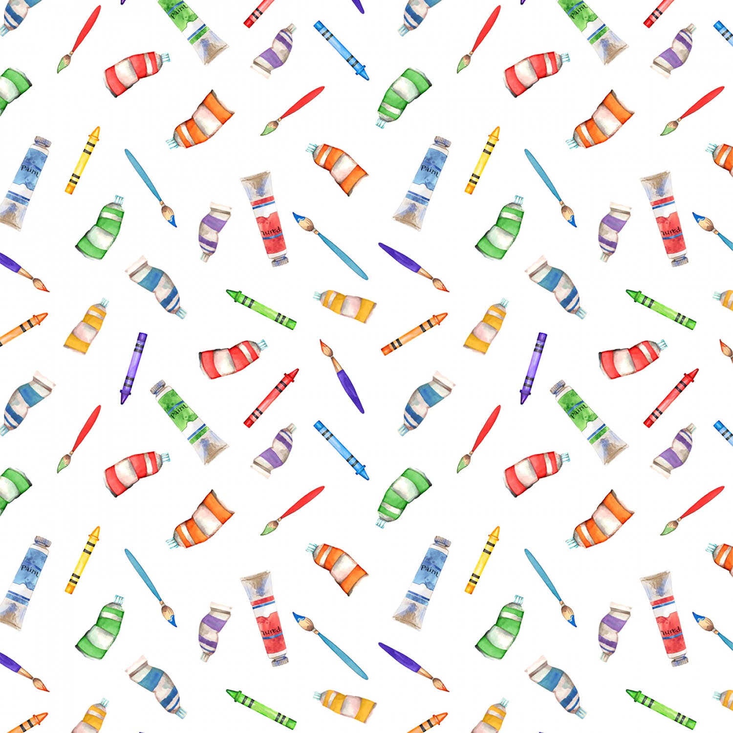 School is Cool - White Art Materials