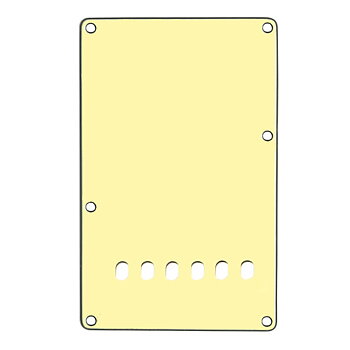 Backplate Tremolo Cover 3-Ply (Light Cream)