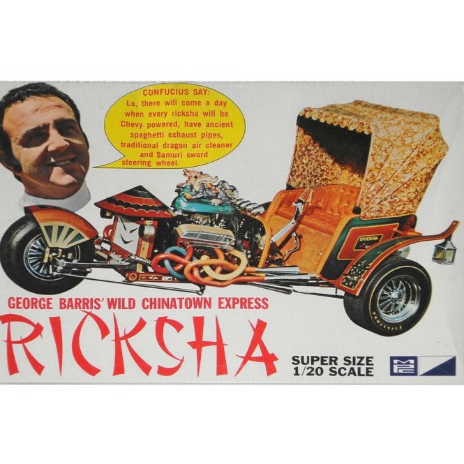 1/25GEORGE BARRIS RICKSHA SHOW ROD