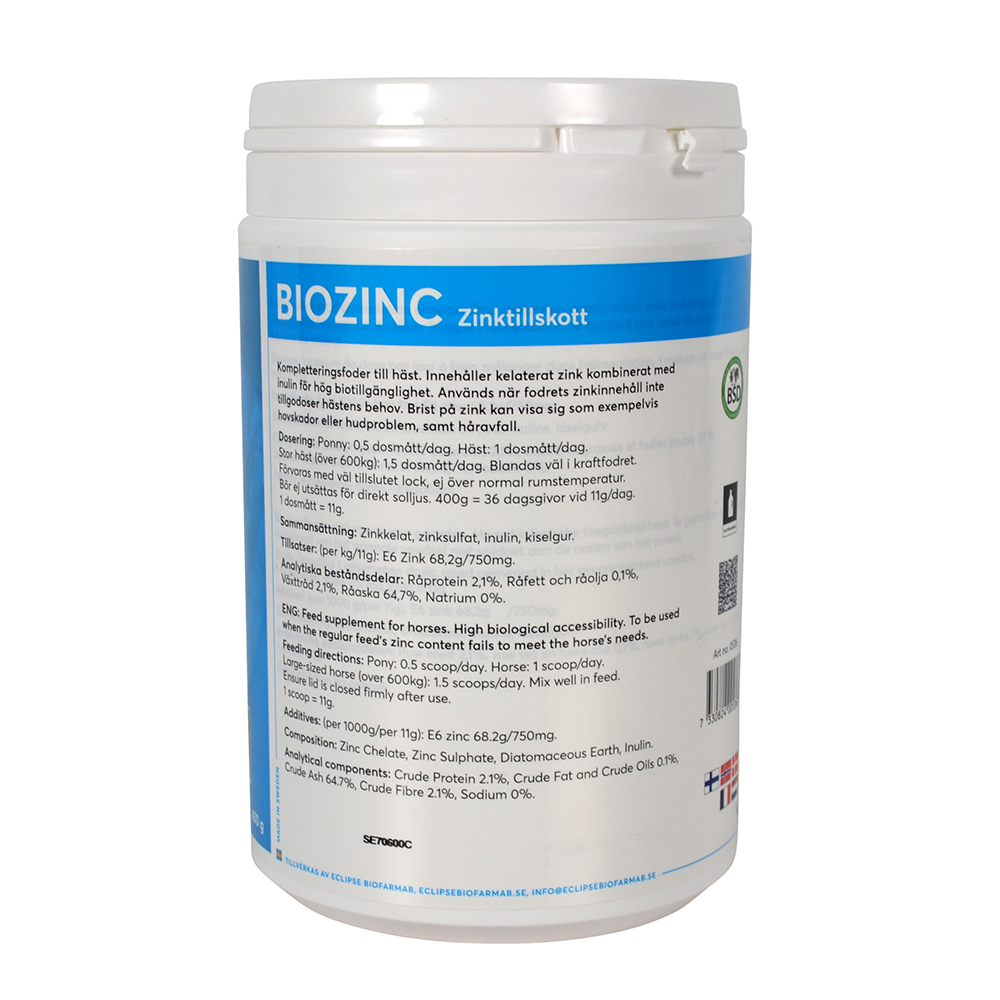 Eclipse Biofarmab Biozinc Powder - 400 g - 2
