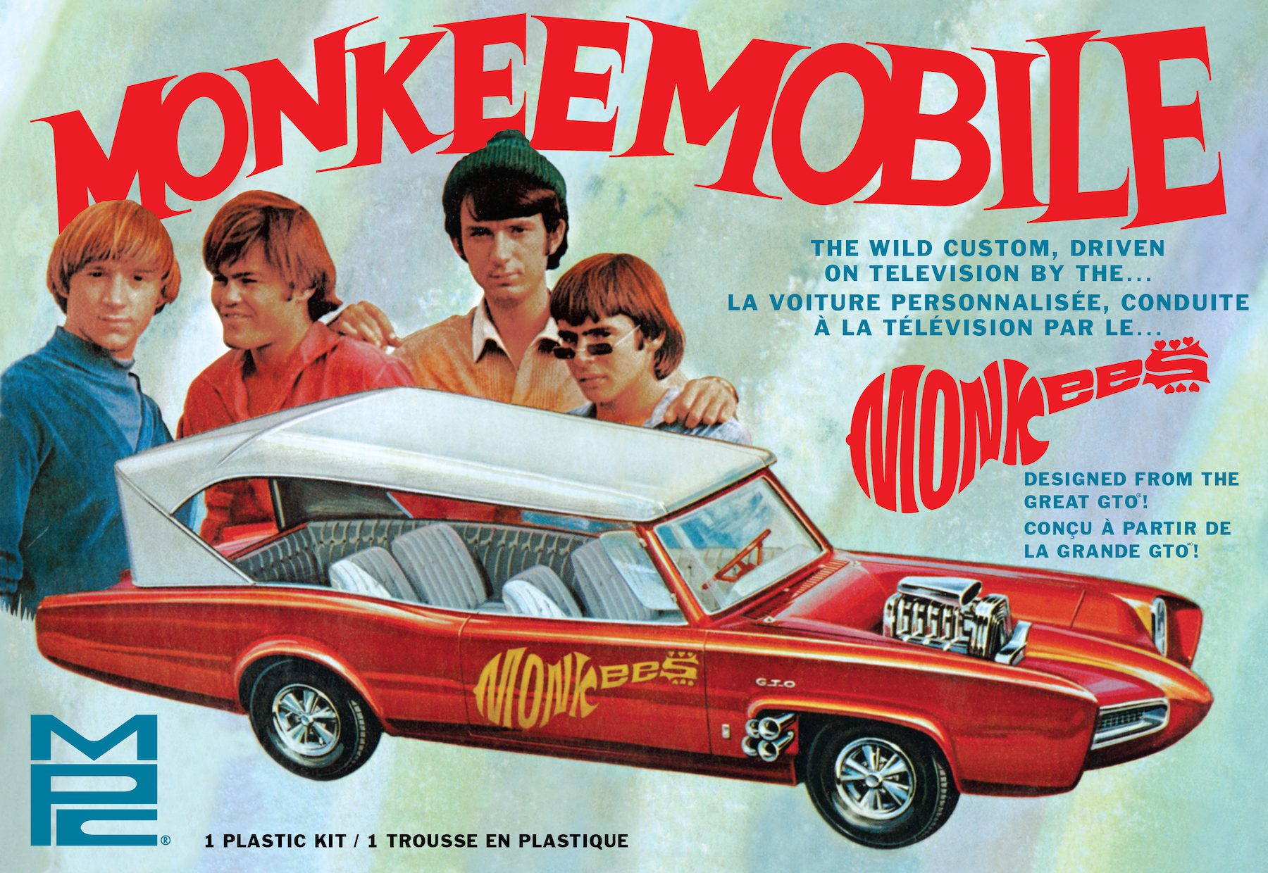 1/25 MONKEEMOBILE TV CAR