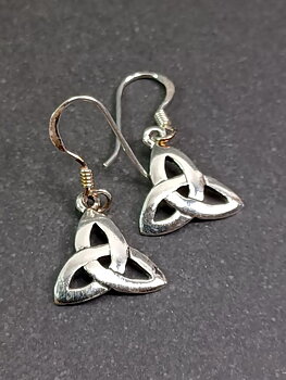 Keltisk Triquetra Örhängen 