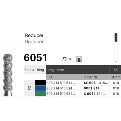 Reducerare FG 6051, 5St.