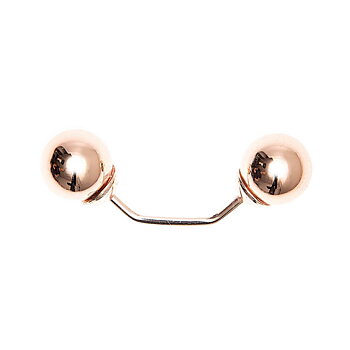 Sjal- & Koft Spänne Pärla Roséguld 48mm