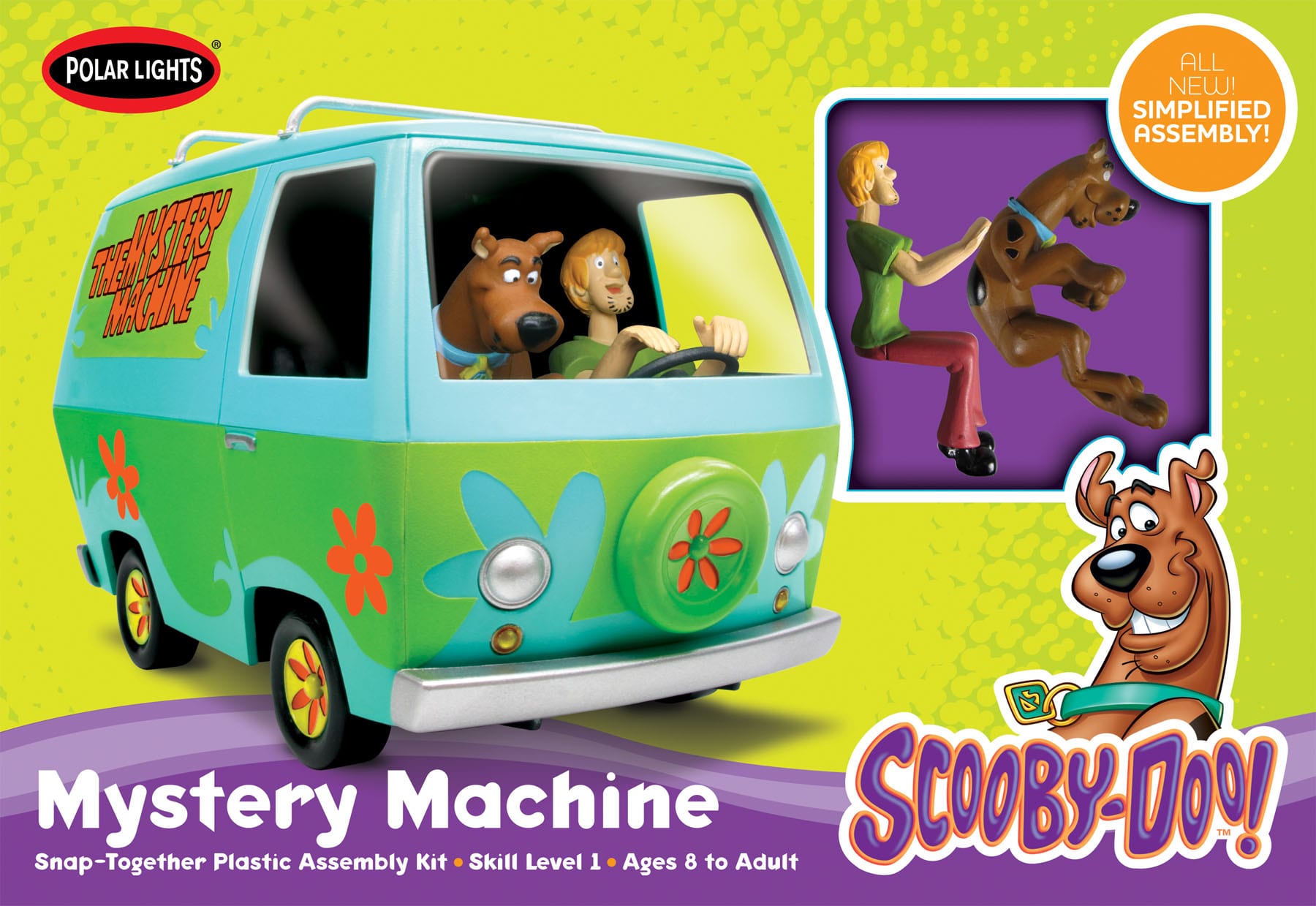 1/25 SCOOBY DOO MYSTERY MACHINE (SNAP)