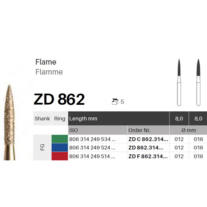 Flame ZD862 / 249, 5St.
