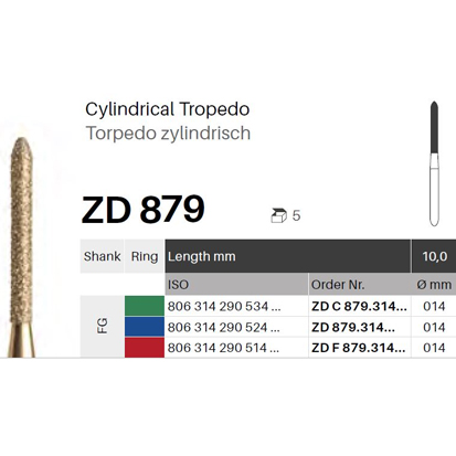 Cylindrical Tropedo ZD879/ 290, 5St.