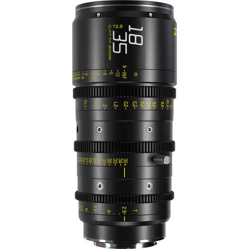 DZOFilm Catta Ace 18-35/35-80/70-135mm T2.9 Cine 3-Lens kit PL/EF Black - 4