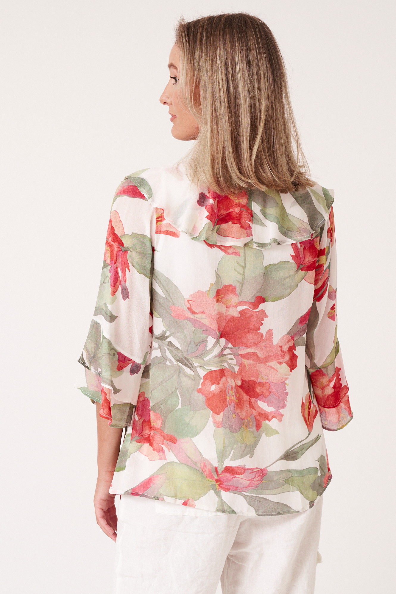 Katarina blouse  tomato - 2