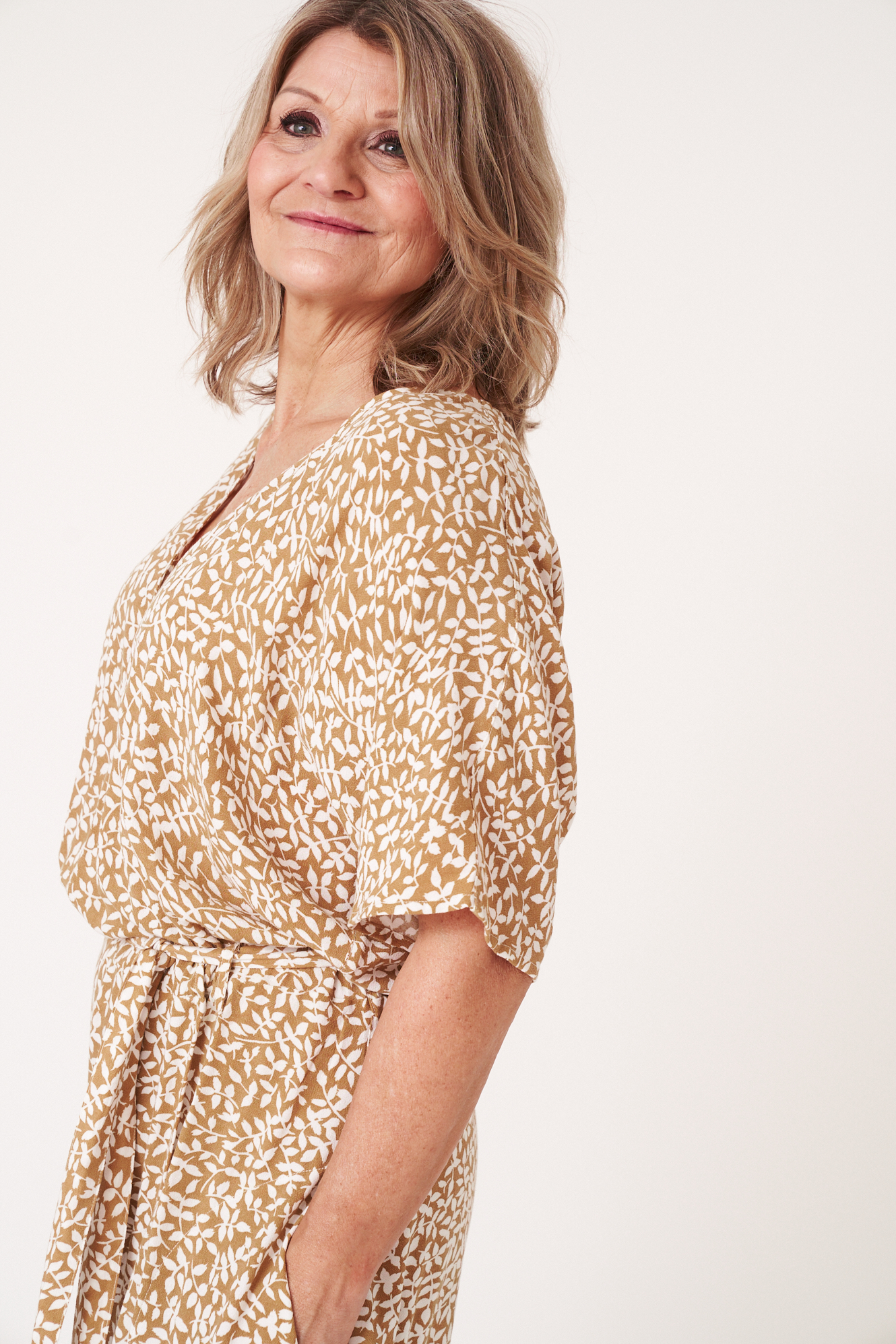 Kristin dress  turmeric - 4