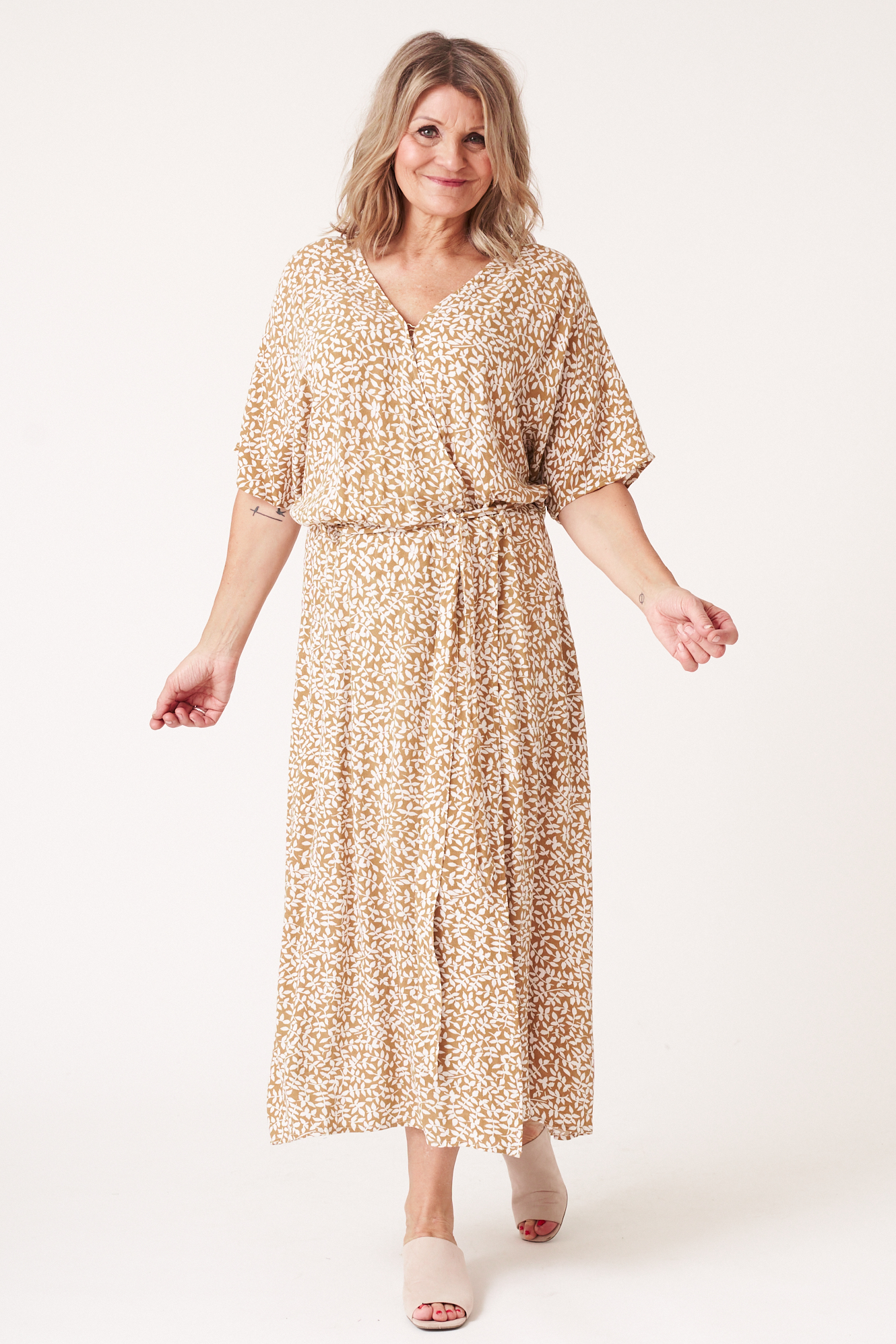 Kristin dress  turmeric - 2