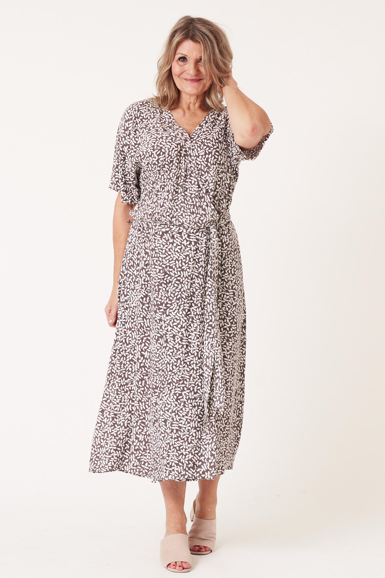 Kristin dress  plum