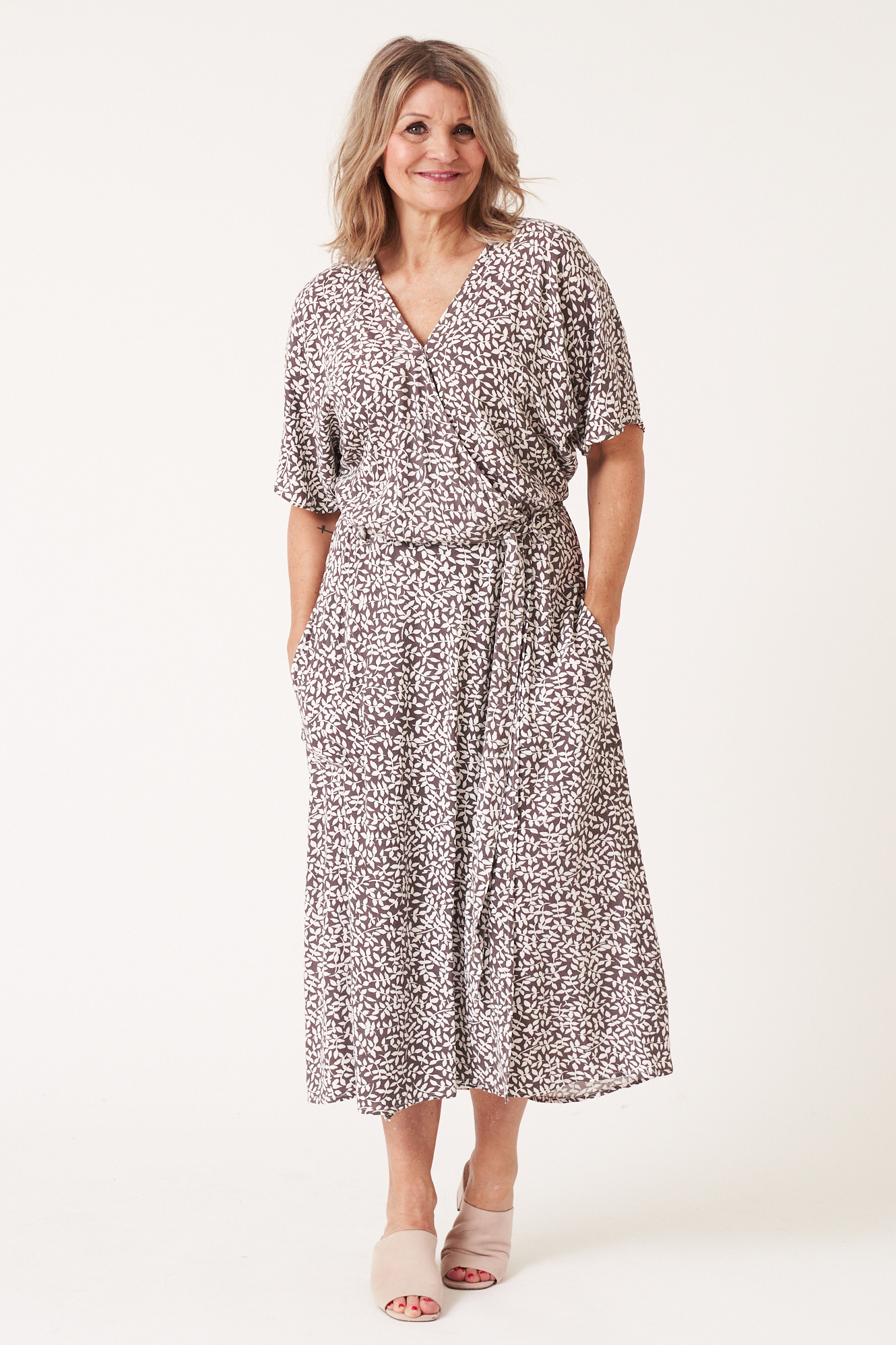 Kristin dress  plum - 2