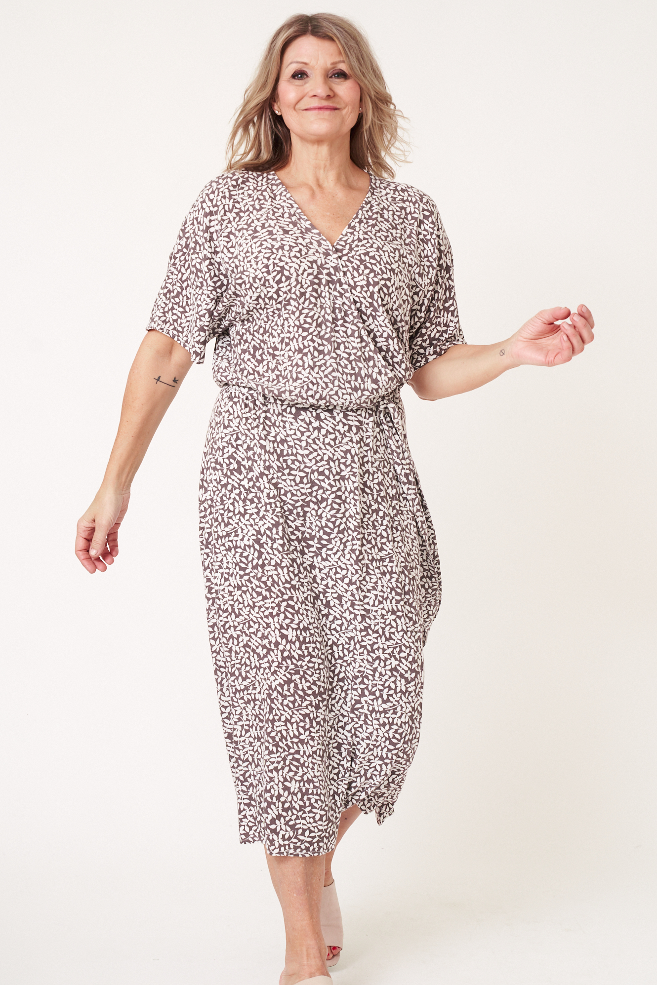 Kristin dress  plum - 3