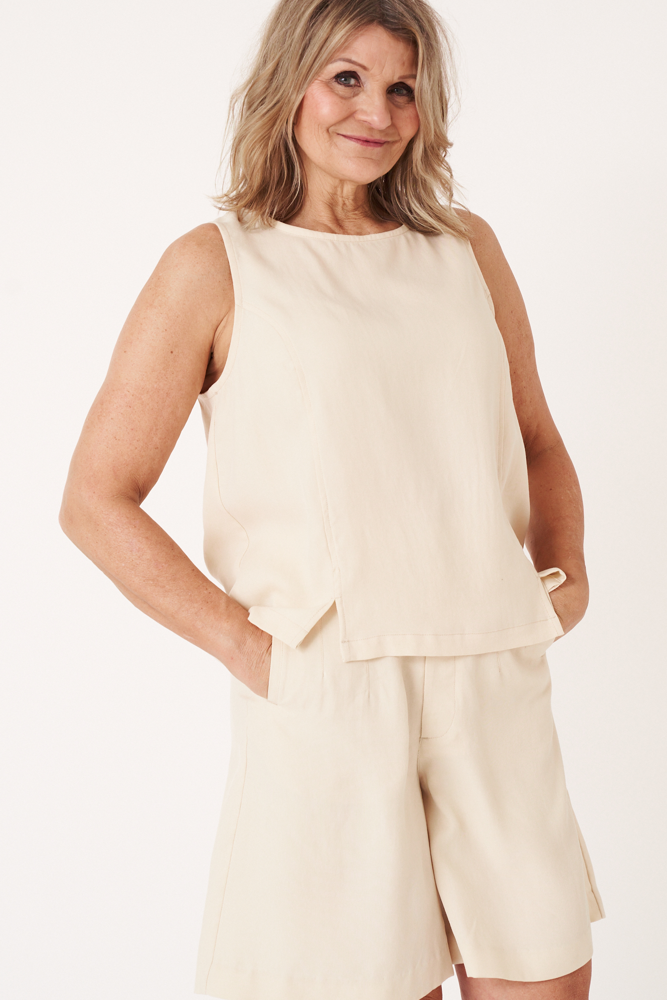 Lisen shorts  macadamia - 3