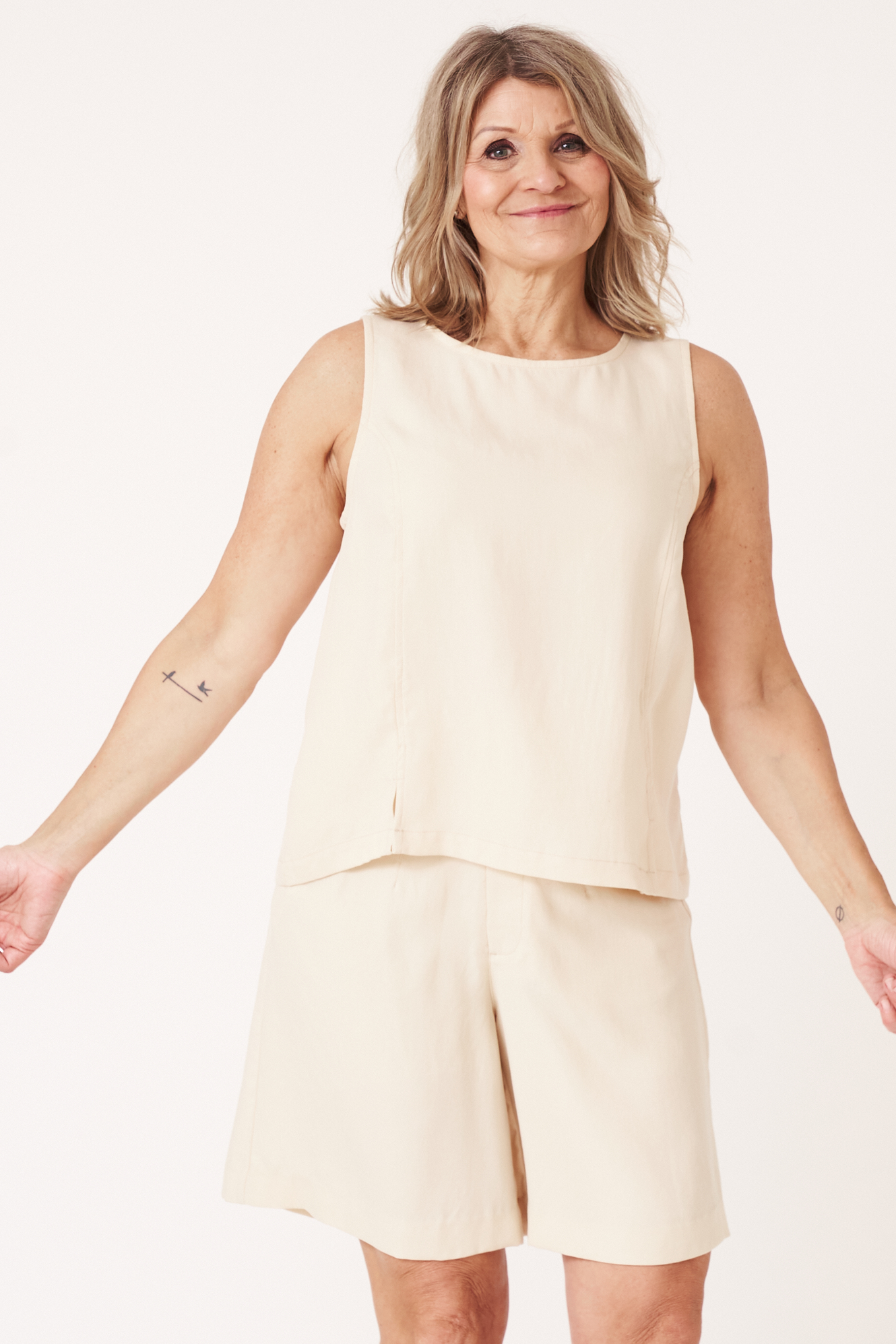 Lisen shorts  macadamia - 2