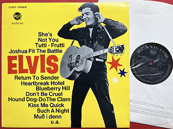ELVIS PRESLEY - Golden boy Schweiz-orig LP 1965