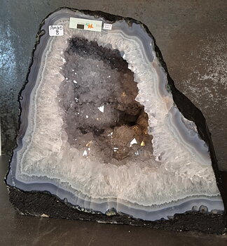 Agat / Bergkristall  Grotta  - 20kilo