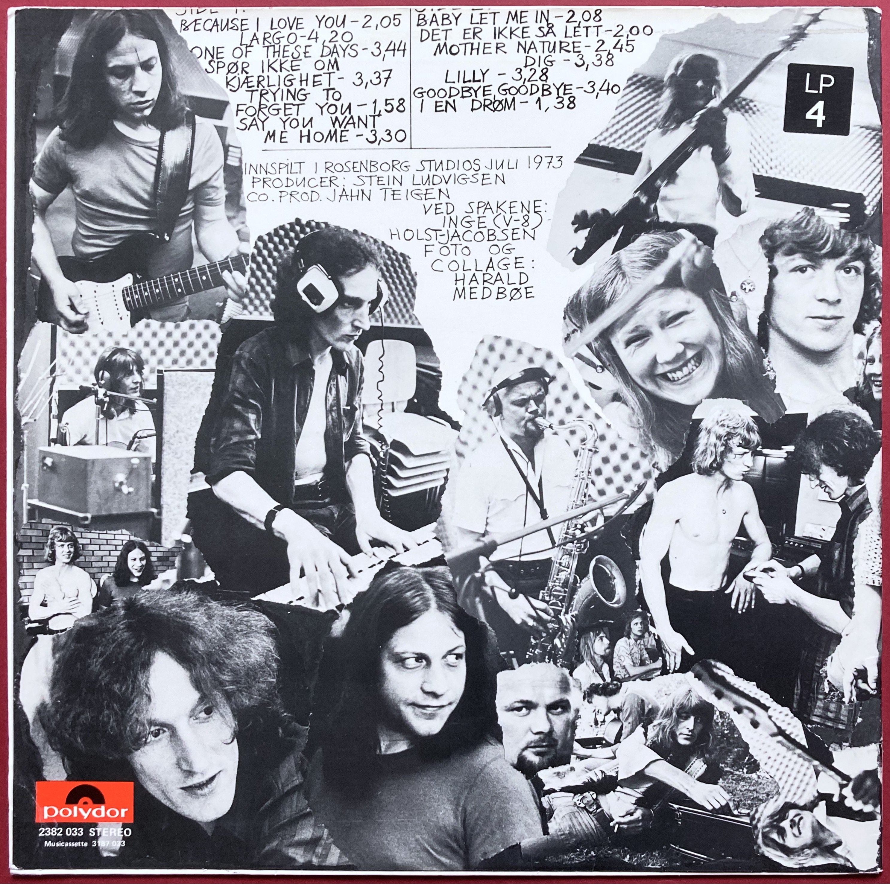 PUSSYCATS - Touch wood Norway-orig LP 1973 - 3