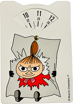Mumin : Parkeringsskiva Lilla My med papper