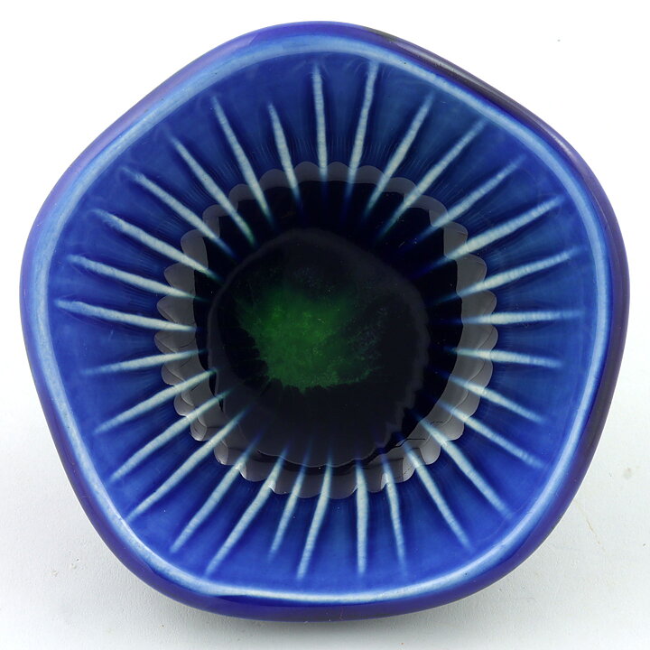 カールハリー・スタルハーネ  Anemoneシリーズ  八角形の器  Bowl  (8cm)  1960年代 (1)