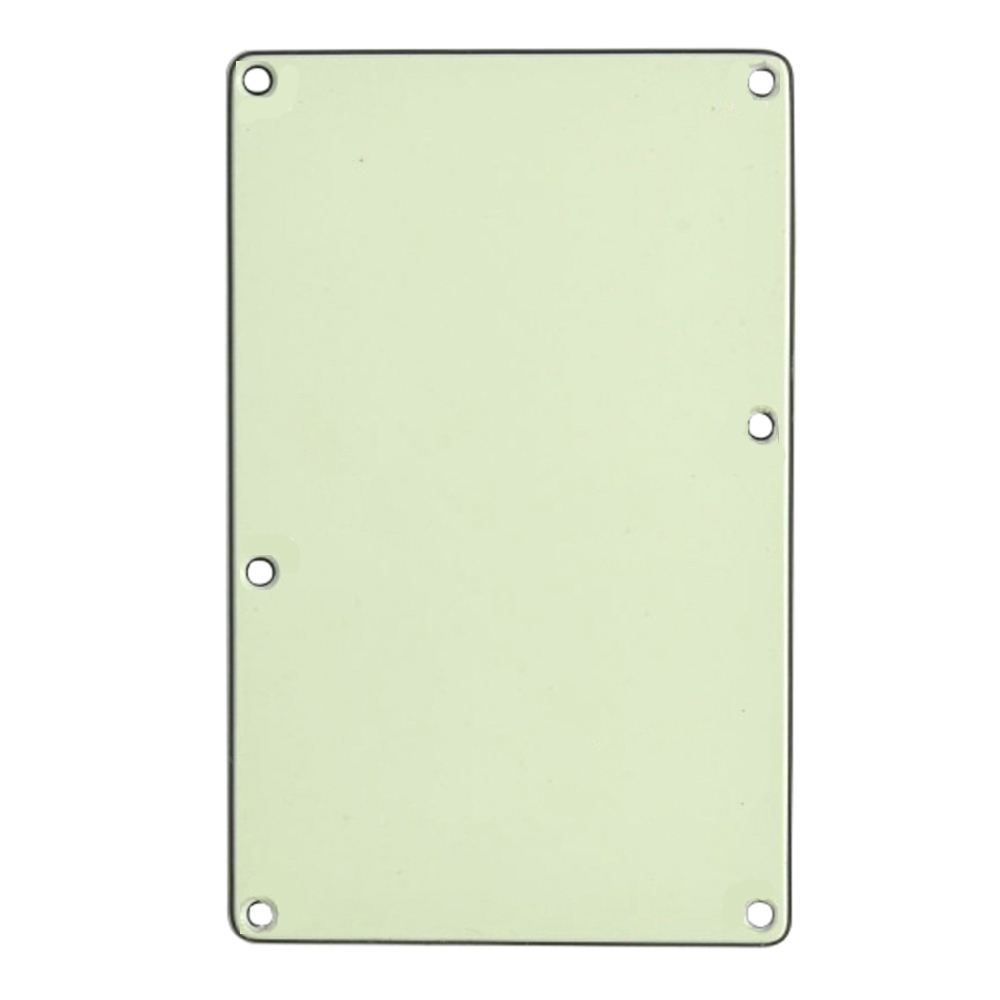 Backplate Tremolo Cover 3-Ply Without String Holes (Mint-Green)
