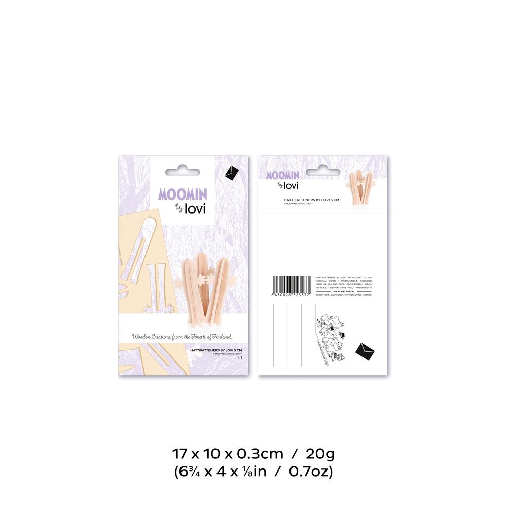 MOOMIN By lovi - Hattifatteners Craft Card - 4