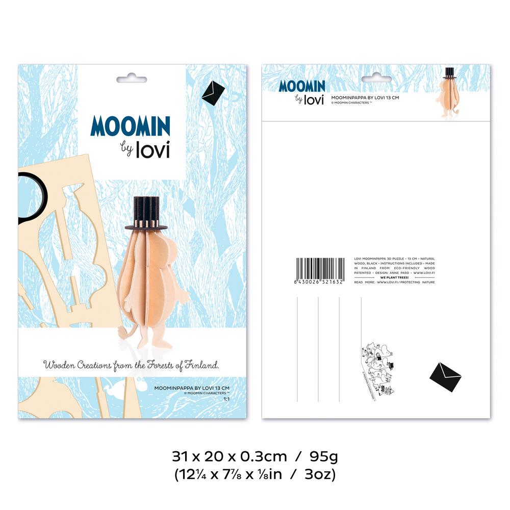 MOOMIN By lovi - Muminpappa Pysselkort - 4