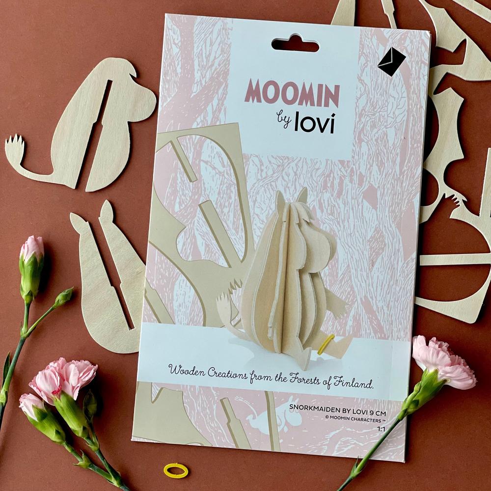MOOMIN By lovi - Snorkfröken Pysselkort