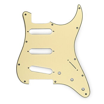 Pickguard  '62 Stratocaster 3-Ply (Light Cream)