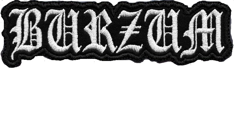 Burzum Logo Cut Out Backpatch - Rockzone