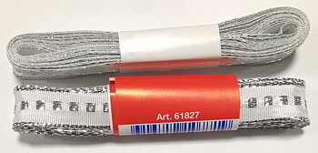 Julband Silver Mönster Kupong 3m