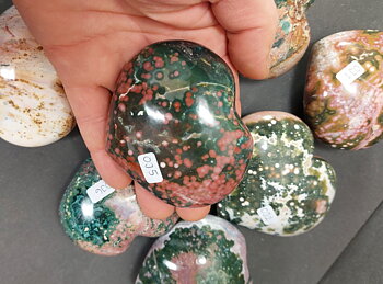 Ocean (Havs)  Jaspis Hjärta  - Stora