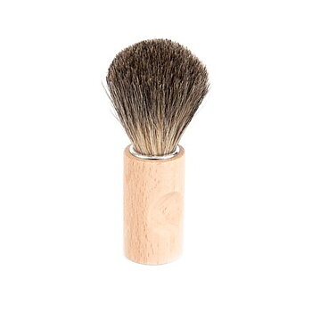 Shaving brush whit badger hair-iris craft