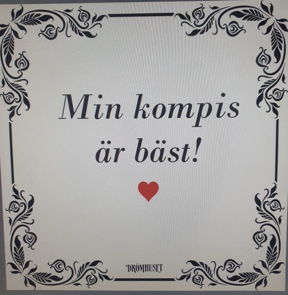   Disktrasa / Min Kompis är bäst!
