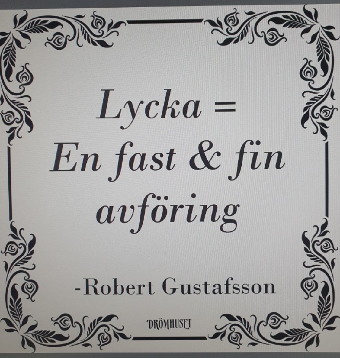 Disktrasa  / Lycka = 