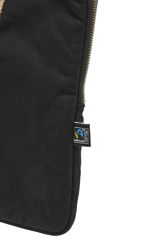 Datafodral - Cottover - Fairtrade, EKO & GOTS - Svart - 2