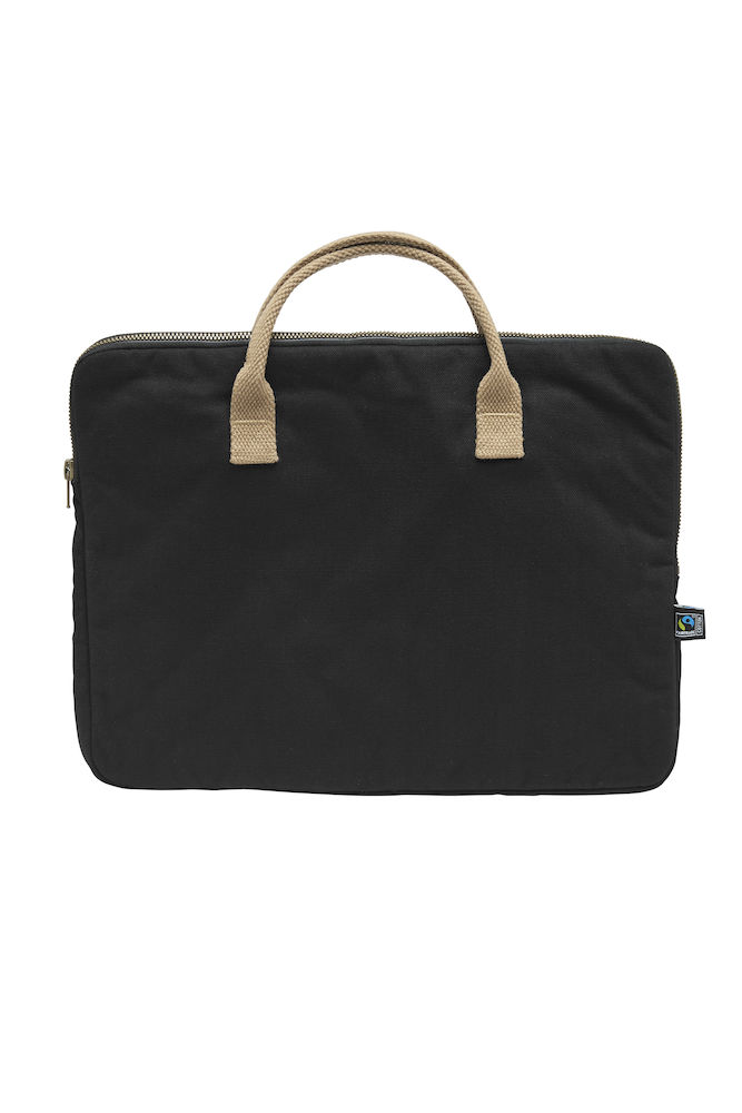 Datafodral - Cottover - Fairtrade, EKO & GOTS - Svart - 4