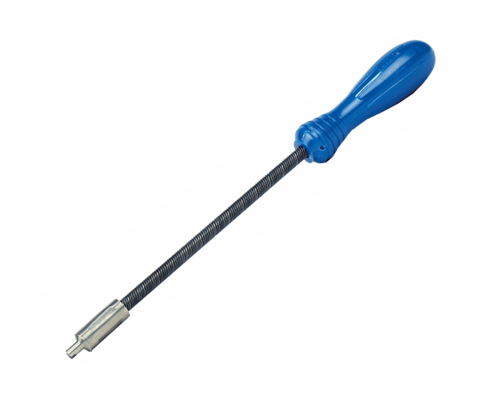 Ventilnålsnyckel böjbar LV/PV