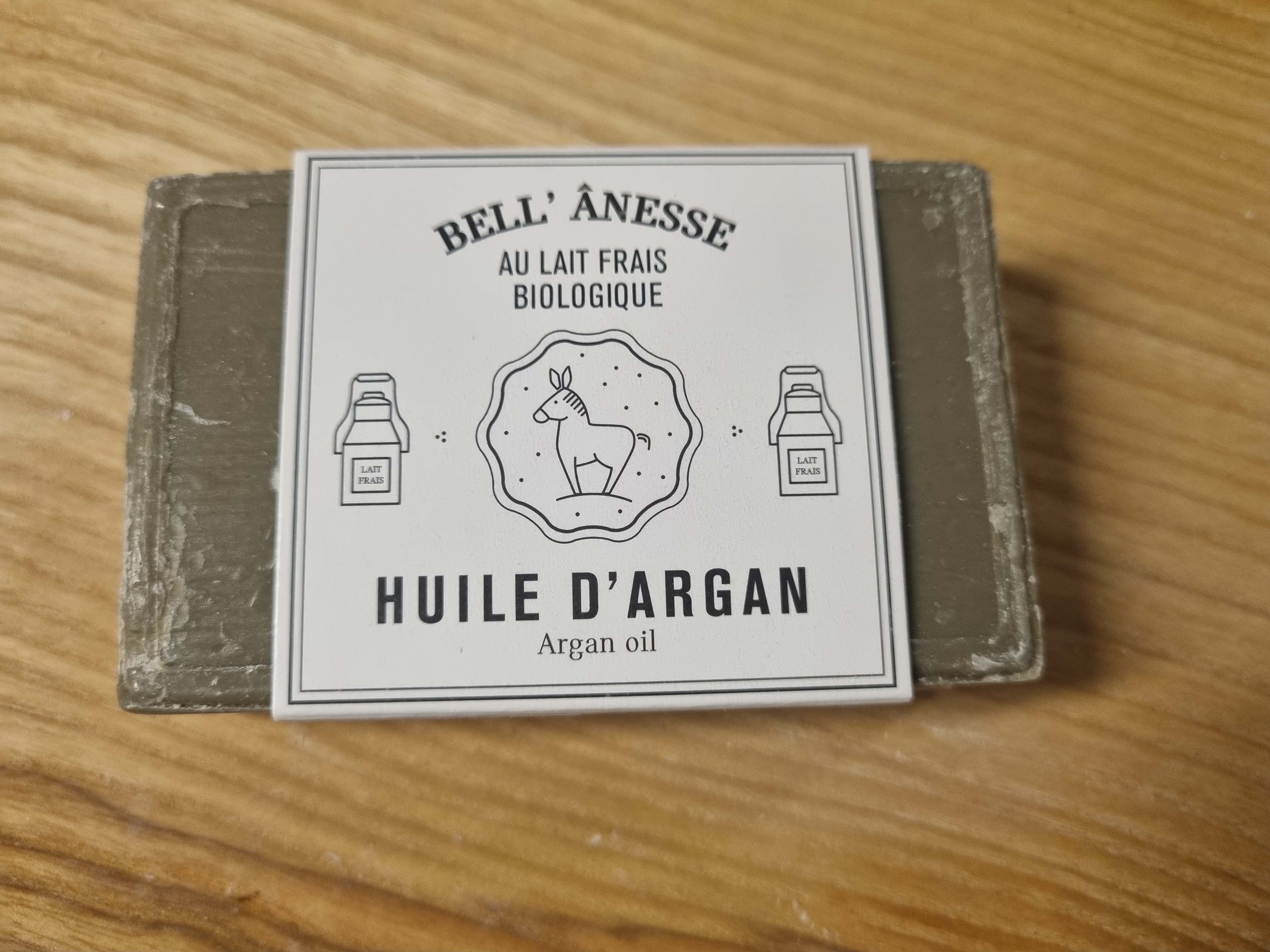 Tvål av åsnemjölk Arganolja