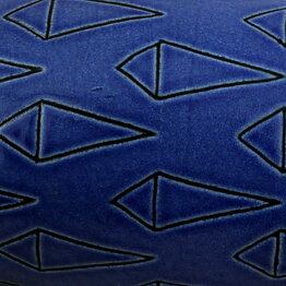 Gunnar Nylund (1959) Blue Unique Vase 19 cm