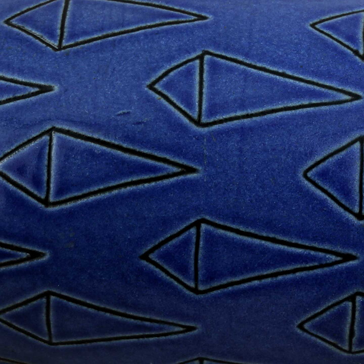 Gunnar Nylund (1959) Blue Unique Vase 19 cm