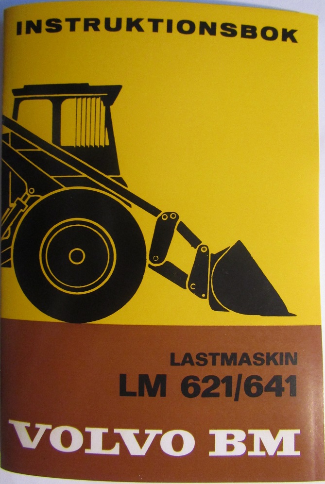 1974-1978 Volvo BM LM 621/641 Instruktionsbok 10.74