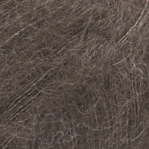 Drops Kid-Silk  Uni-Colour Mörk brun