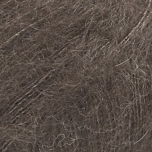 Drops Kid-Silk  Uni-Colour Mörk brun