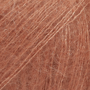 Drops Kid-Silk  Uni-Colour Rost Col 33