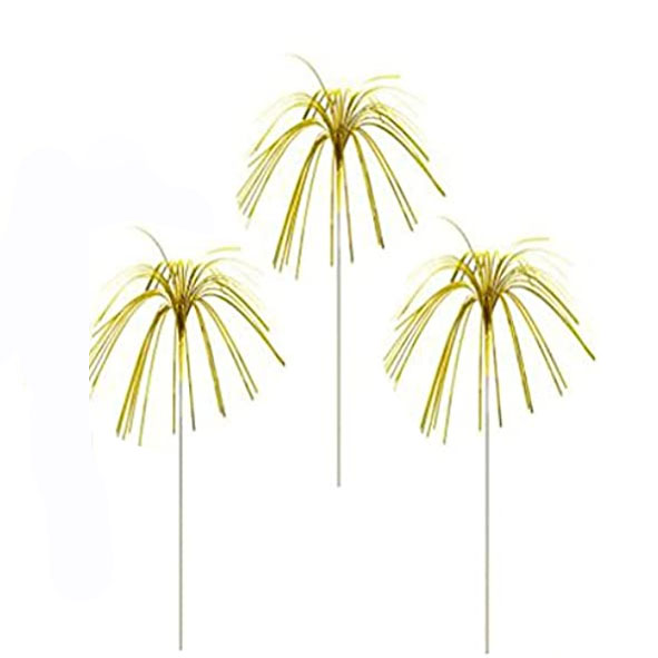 Cake picks - Guld 10-pack