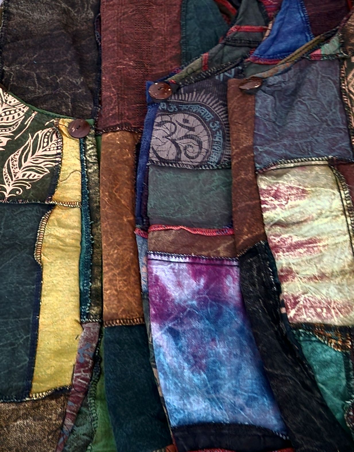 Axelväska - Patchwork - XL - 3