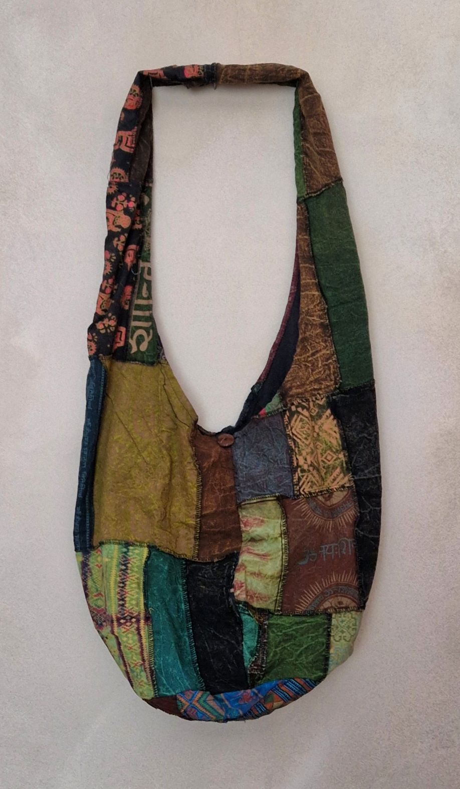 Axelväska - Patchwork - XL - 2